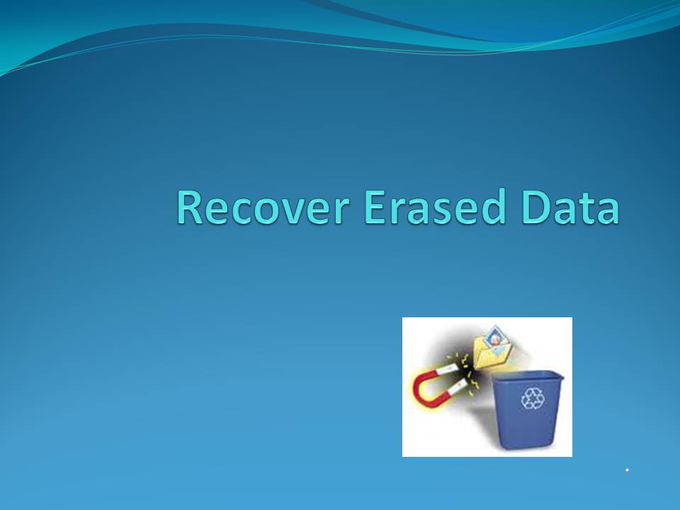 Recover Erased Data 4.0.0.32