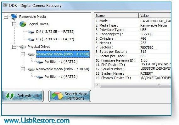 Recover Photos Digital Camera 4.0.1.6