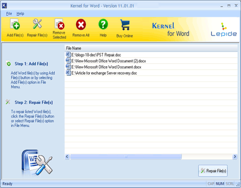 Recover Word File 11.01.01