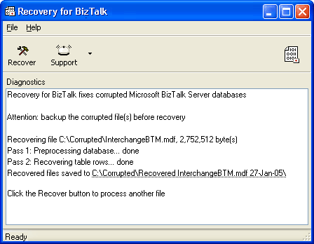Recovery for BizTalk 1.0.0814