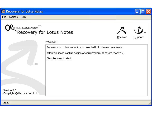 Recovery for Lotus Notes 2.0.0824