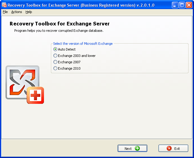 Recovery Toolbox for Exchange Server 2.1.7