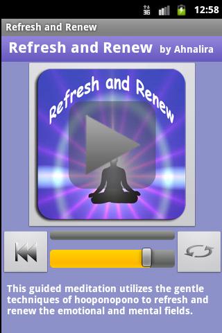 Refresh and Renew Meditation 1.2