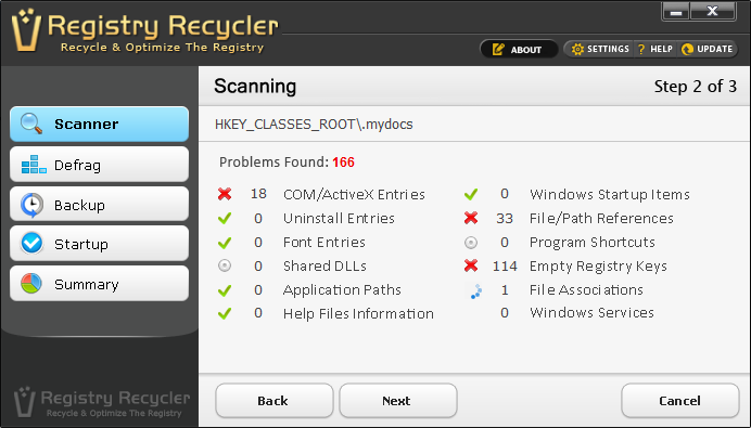 Registry Recycler 0.9.2.4