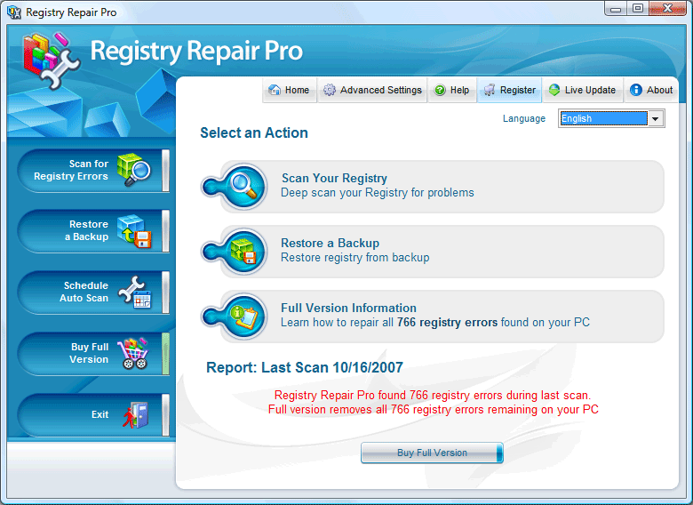 Registry Repair Pro 4.0
