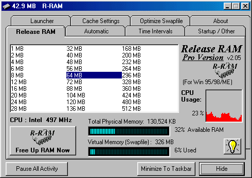Release RAM 2000/XP 2.00