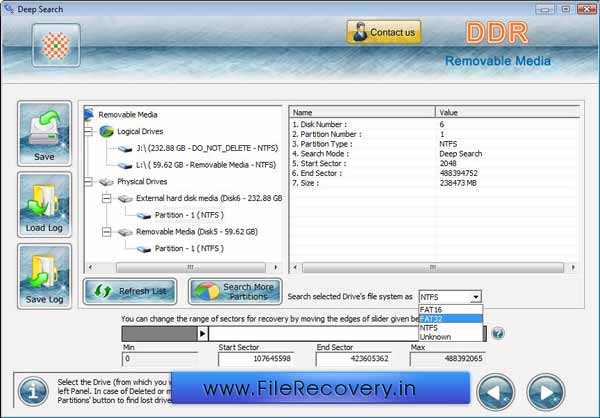 Removable Media File Recovery 5.3.1.2