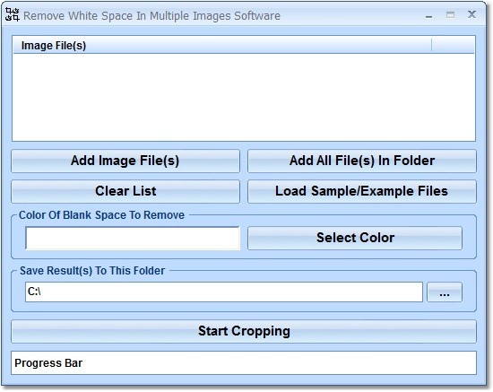 Remove White Space In Multiple Images Software 7.0