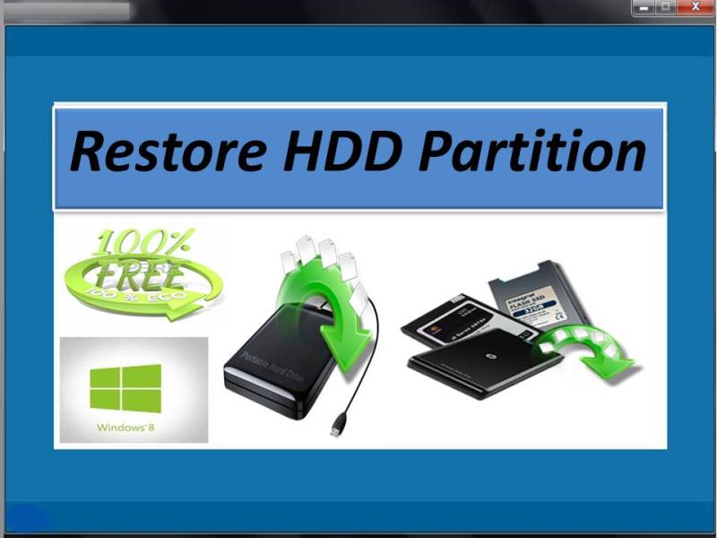 Restore HDD Partition 1.0.0.15