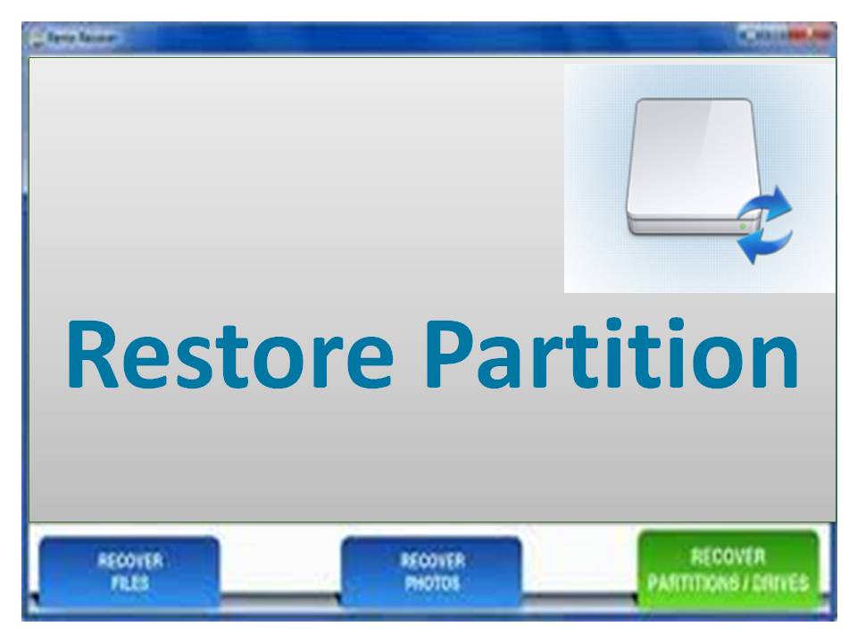 Restore Partition 4.0.0.32