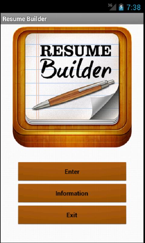 Resume Builder HD 1.5