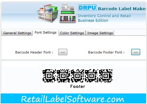 Retail Inventory Barcode Fonts 7.3.0.1