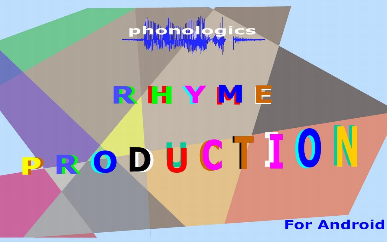 Rhyme Production 1.1