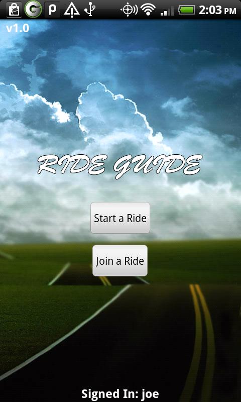 Ride Guide 1.0