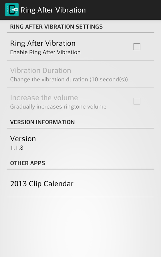 Ring After Vibration 1.1.9