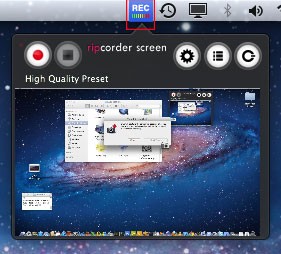 Ripcorder Screen for Mac OS X 1.1