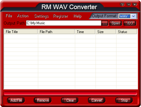 RM WAV Converter 2.70.03