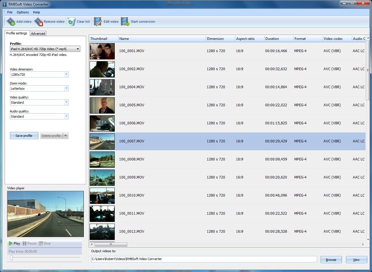 RMBSoft Video Converter 1.4