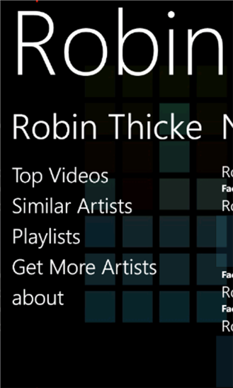 Robin Thicke - JustAFan 1.0.0.0
