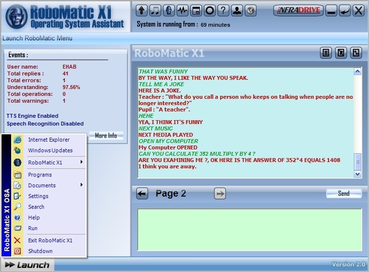 RoboMatic X1 ( Operating System Assistant ) 1.5.0.0