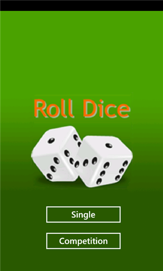 Roll Dice Competition 1.0.0.0