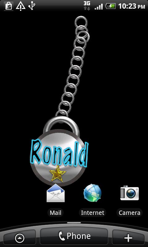 Ronald Name Tag 1.0.0