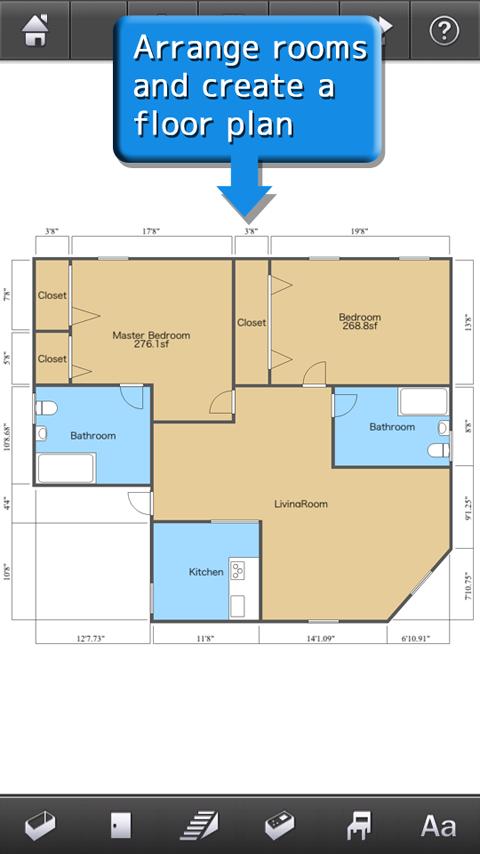 ROOM+ [Create floor plans] 1.0.12