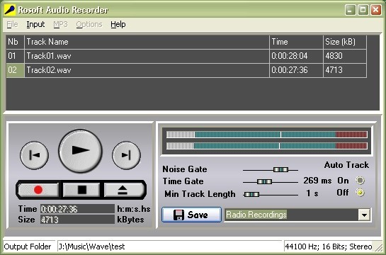 Rosoft Audio Recorder 3.4