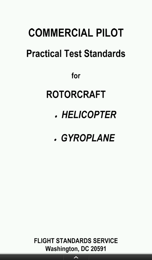 Rotorcraft Pilot Standards 1
