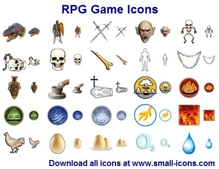 RPG Game Icon Pack 2012