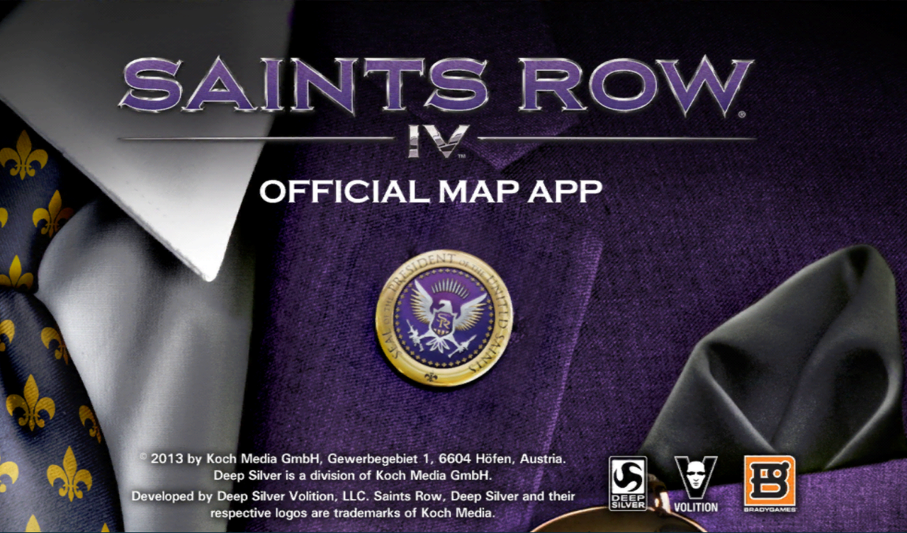 Saints Row 4 Official Map App 1.0