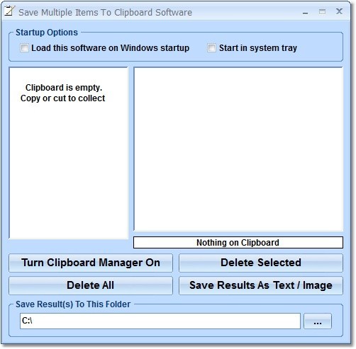Save Multiple Items To Clipboard Software 7.0