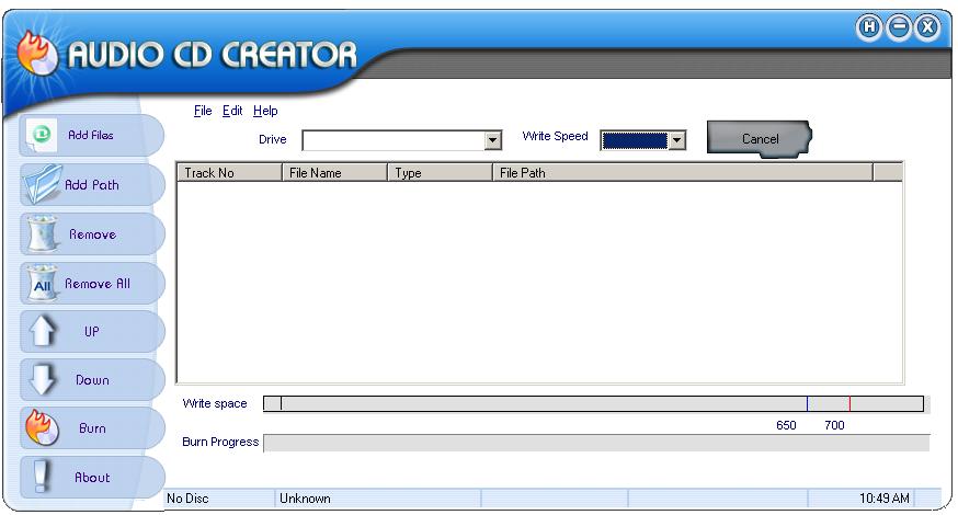 SC Free Audio CD Creator 3.1.0.0