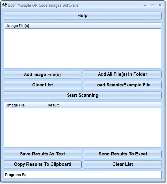 Scan Multiple QR Code Images Software 7.0