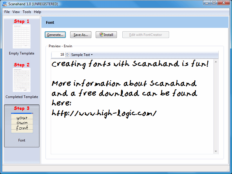 Scanahand 1.0