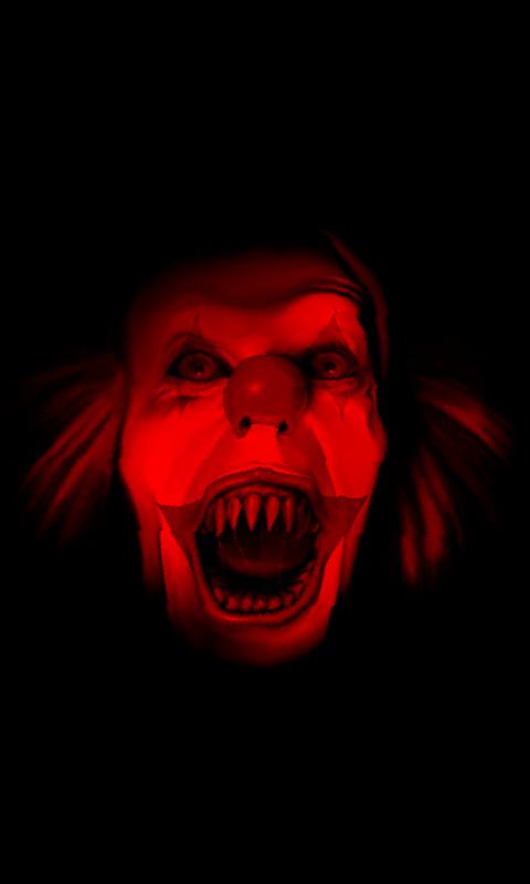 Scary Red Clown Live Wallpaper 1.0
