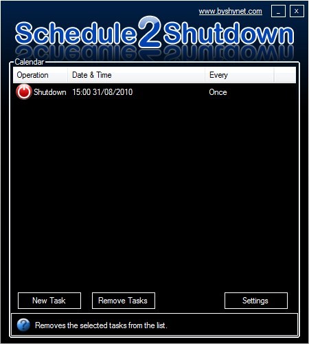 Schedule Shutdown 2 1.0
