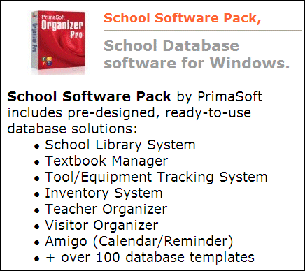 School Software Pack Pro 2.9