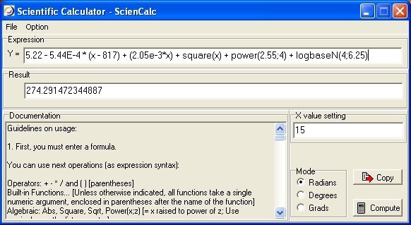 Scientific Calculator - ScienCalc 1.3