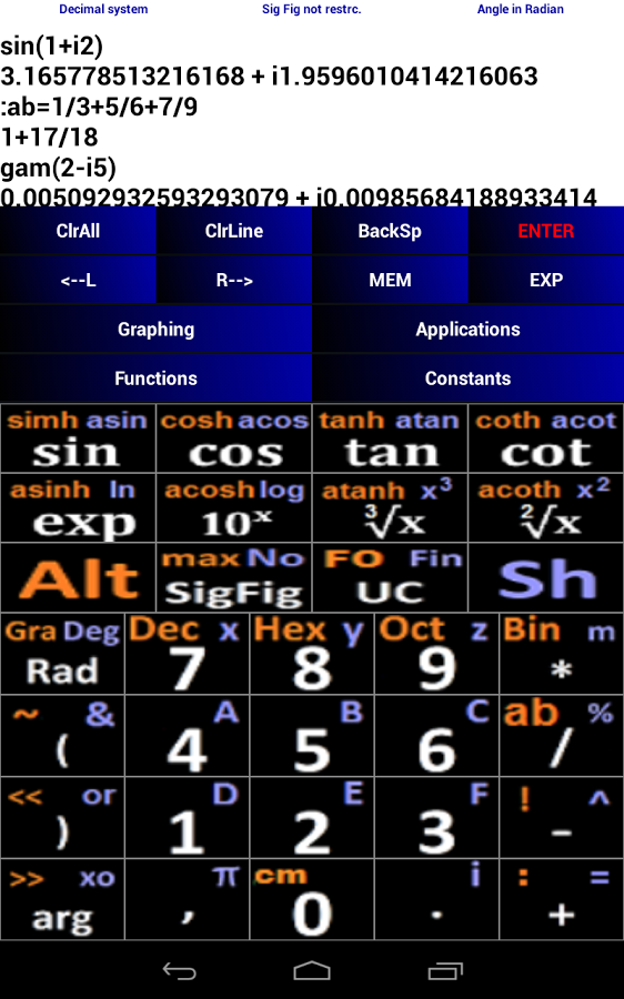 Scientific Graphing Calculator GC-2.15