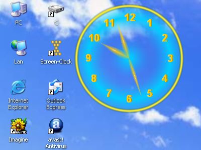 Screen Clock 1.2