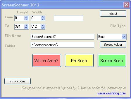 ScreenScanner 2012 1.0