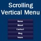 Scrolling Vertical Menu 1