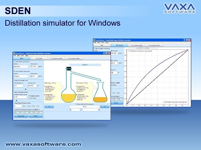 SDEN - Distillation simulator 1.7