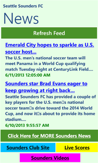 Seattle Soccer News 5.1.0.0