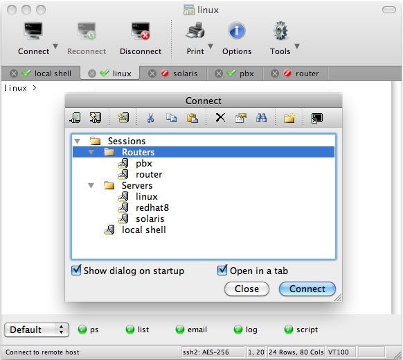 SecureCRT for Mac OS X 7.1