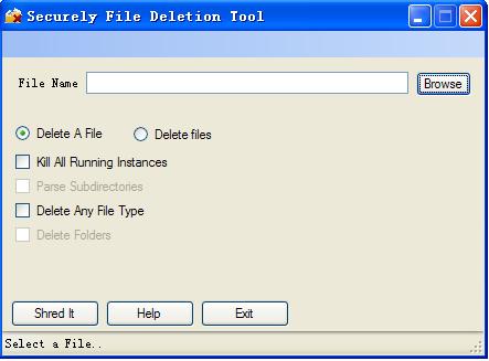 Securely File Deletion Tool 2.4.0