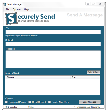 Securely Send 1.0.1
