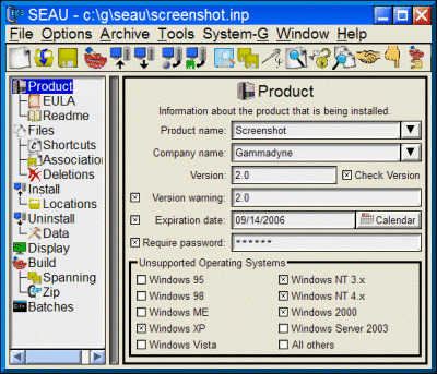 Self-Extracting Archive Utility 17.2