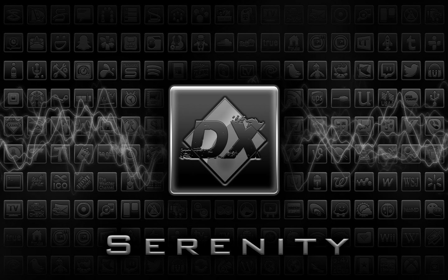 Serenity Launcher Theme White 5.2
